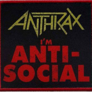 Anthrax - Anti-Social - Нашивка