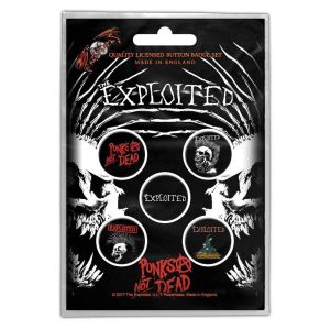 Exploited - Punks Not Dead - Комплект значки