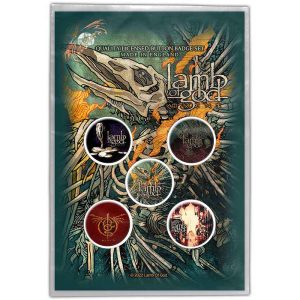 Lamb Of God - Omens - Комплект значки