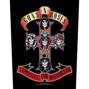 Guns'N'Roses - Appetite For Destruction - Гръб