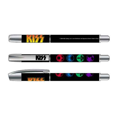 Kiss - Logos & Icons - Gel Pen - Химикал