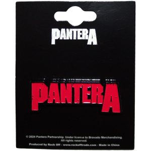 Pantera - Red Logo - Значка