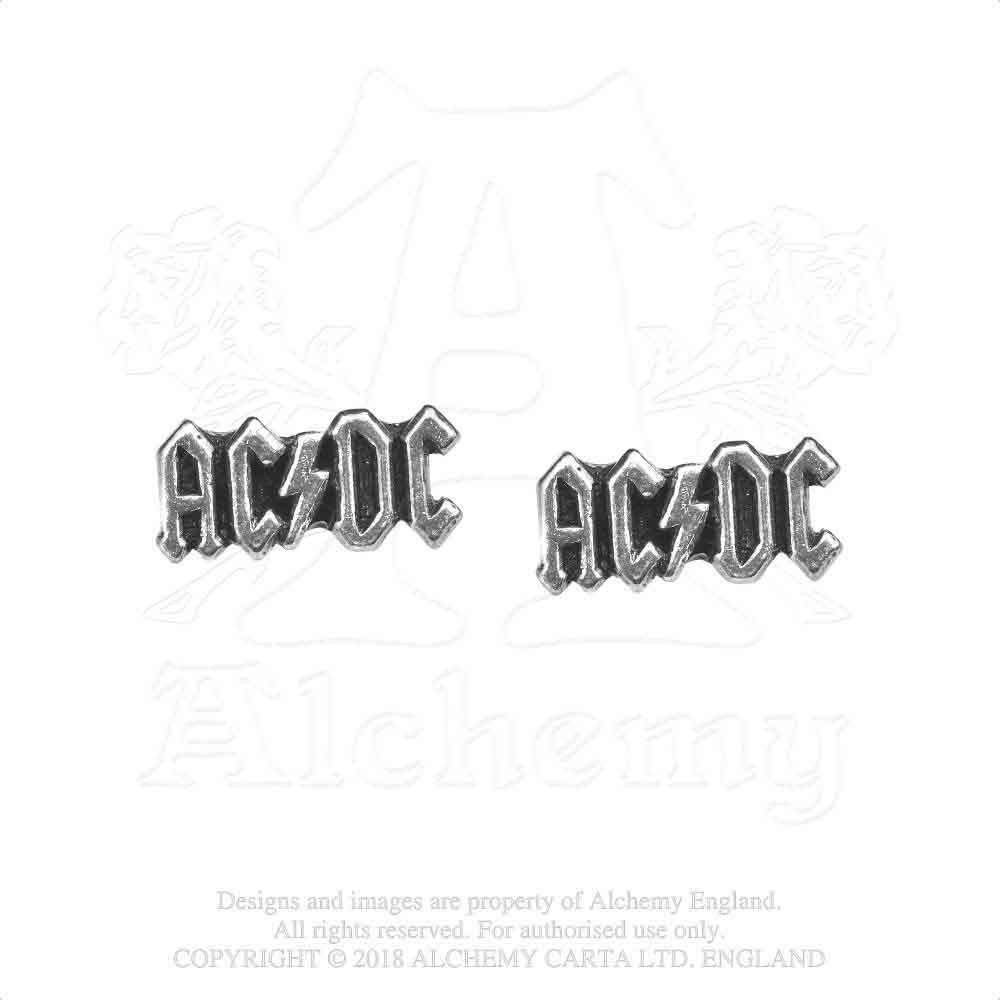 AC/DC - Logo - Обеци