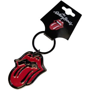 Rolling Stones - Classic Tongue - Black - Ключодържател