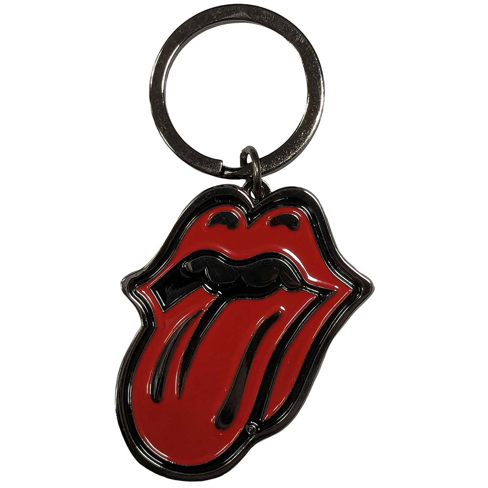 Rolling Stones - Classic Tongue - Black - Ключодържател - Image 2