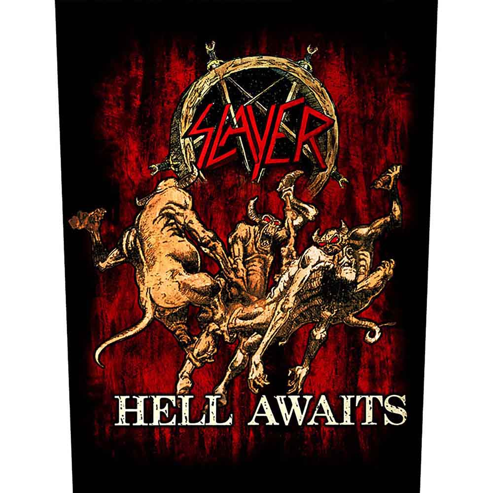 Slayer - Hell Awaits - Гръб
