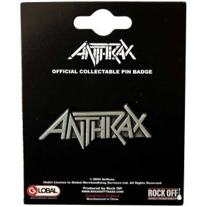 Anthrax Logo - Pin Badge - Значка
