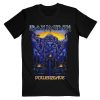 Iron Maiden Unisex T-Shirt: Dark Ink - Powerslave (Black) - Тениска