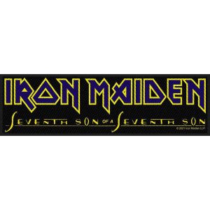 Iron Maiden Super Strip Patch: Seventh Son Logo (Retail Pack) - Нашивка