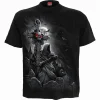 Spiral Unisex T-Shirt: Grave Walker (Black) (Back Print) - Тениска